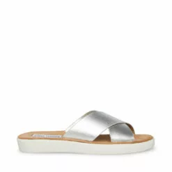 Coupon ๐ SteveMadden PERCY WHITE LEATHER ๐ 16 Coupon ๐ SteveMadden PERCY WHITE LEATHER ๐ -Steve Madden Sales Store STEVEMADDEN SHOES PERCY SILVER LEATHER SIDE 3