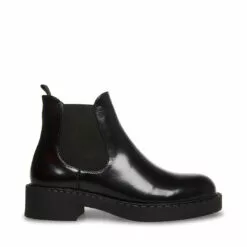 Best Sale 👏 SteveMadden POPPY BLACK LEATHER 🛒 -Steve Madden Sales Store STEVEMADDEN SHOES POPPY BLACK SIDE 1 37c82093 6540 43df 8817 d870230debc5 1