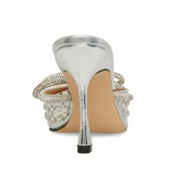New 🌟 STEVEMADDEN RENAE CLEAR 👏 -Steve Madden Sales Store STEVEMADDEN SHOES RENAE SILVER BACK