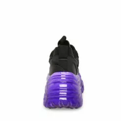 Cheapest ๐ SteveMadden REVEL BLACK/PURPLE ๐ 13 Cheapest ๐ SteveMadden REVEL BLACK/PURPLE ๐ -Steve Madden Sales Store STEVEMADDEN SHOES REVEL BLACK PURPLE BACK 1