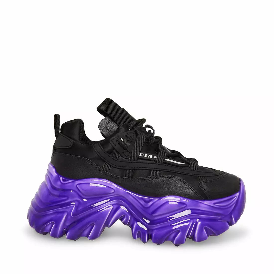 Cheapest ๐ SteveMadden REVEL BLACK/PURPLE ๐ 3 Cheapest ๐ SteveMadden REVEL BLACK/PURPLE ๐