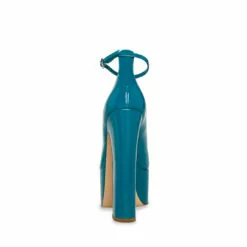 Buy ๐ STEVEMADDEN SKYRISE TEAL PATENT ๐ 14 Buy ๐ STEVEMADDEN SKYRISE TEAL PATENT ๐ -Steve Madden Sales Store STEVEMADDEN SHOES SKYRISE TEAL BACK