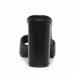 Best Pirce 😀 SteveMadden TRENDY BLACK LEATHER 👍 13 Best Pirce 😀 SteveMadden TRENDY BLACK LEATHER 👍 -Steve Madden Sales Store STEVEMADDEN SHOES TRENDY BLACK LEATHER BACK