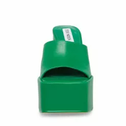 Deals 👏 SteveMadden TRIXIE GREEN LEATHER 🌟 16 Deals 👏 SteveMadden TRIXIE GREEN LEATHER 🌟 -Steve Madden Sales Store STEVEMADDEN SHOES TRIXIE GREEN FRONT