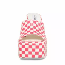 Budget ๐ SteveMadden TRIXIE PINK/WHITE ๐ 16 Budget ๐ SteveMadden TRIXIE PINK/WHITE ๐ -Steve Madden Sales Store STEVEMADDEN SHOES TRIXIE PINK WHITE FRONT