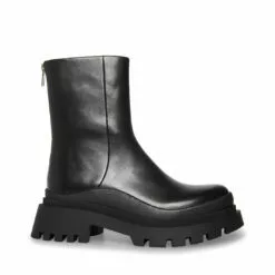 Discount 🧨 SteveMadden TURF BLACK LEATHER ✨