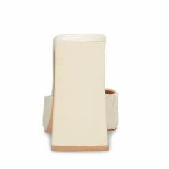 Brand new 🛒 SteveMadden TWISTS BONE LEATHER 🔔 -Steve Madden Sales Store STEVEMADDEN SHOES TWISTS BONE LEATHER BACK