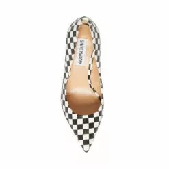 Outlet 🔥 SteveMadden VALA BLACK/WHITE ❤️ 30 Outlet 🔥 SteveMadden VALA BLACK/WHITE ❤️ -Steve Madden Sales Store STEVEMADDEN SHOES VALA BLACK WHITE TOP