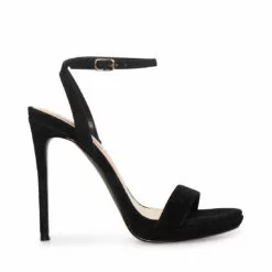 Cheap 🌟 SteveMadden WAFER CLEAR 🧨 -Steve Madden Sales Store STEVEMADDEN SHOES WAFER BLACK SUEDE SIDE 3