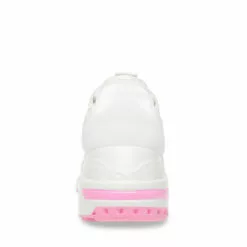 Brand new ๐ SteveMadden CLIMB WHITE ๐คฉ 12 Brand new ๐ SteveMadden CLIMB WHITE ๐คฉ -Steve Madden Sales Store STEVEMADDEN SNEAKERS CLIMB WHITE PINK BACK