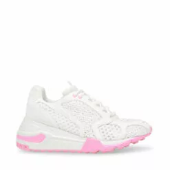 Brand new ๐ SteveMadden CLIMB WHITE ๐คฉ 13 Brand new ๐ SteveMadden CLIMB WHITE ๐คฉ -Steve Madden Sales Store STEVEMADDEN SNEAKERS CLIMB WHITE PINK SIDE 1