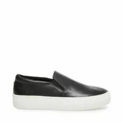 Best Sale 👏 SteveMadden GILLS BLACK LEATHER 🌟