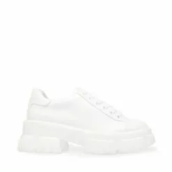 Budget ⌛ SteveMadden MICHIGAN WHITE 🧨 -Steve Madden Sales Store STEVEMADDEN SNEAKERS MIICHIGAN WHITE SIDE 1 1