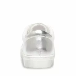 New 😀 SteveMadden REZZA WHITE 🤩 -Steve Madden Sales Store STEVEMADDEN SNEAKERS REZZA WHITE new BACK