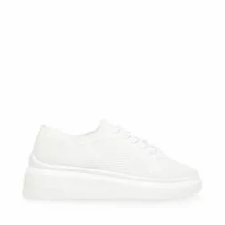 New ❤️ SteveMadden SAVAGE WHITE ❤️ 13 New ❤️ SteveMadden SAVAGE WHITE ❤️ -Steve Madden Sales Store STEVEMADDEN SNEAKERS SAVAGE 002 WHITE SIDE 1
