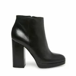 Top 10 🛒 SteveMadden RUTH BLACK LEATHER 🛒