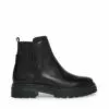 Buy ๐ฏ SteveMadden MOIRA BLACK LEATHER ๐ 2 Buy ๐ฏ SteveMadden MOIRA BLACK LEATHER ๐ -Steve Madden Sales Store STEVEMADDEN BOOTS MOIRA BLACK SIDE