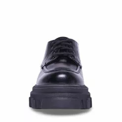 Outlet 🔥 SteveMadden HELGA BLACK LEATHER ⭐ 11 Outlet 🔥 SteveMadden HELGA BLACK LEATHER ⭐ -Steve Madden Sales Store STEVEMADDEN CASUAL HELGA BLACK LEATHER FRONT