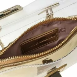 Flash Sale ⌛ SteveMadden BSCENE GOLD ⭐ -Steve Madden Sales Store STEVEMADDEN INTL HANDBAGS BSCENE GOLD INSIDE