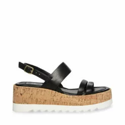 Best Sale ✔️ SteveMadden ATHENA BLACK LEATHER ⌛