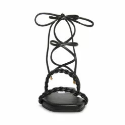 New 👏 SteveMadden BAILEY BLACK 🧨 -Steve Madden Sales Store STEVEMADDEN SHOES BAILEY BLACK FRONT