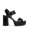 Buy ๐ SteveMadden BLOOME BLACK LEATHER ๐ 1 Buy ๐ SteveMadden BLOOME BLACK LEATHER ๐ -Steve Madden Sales Store STEVEMADDEN SHOES BLOOME BLACK SIDE