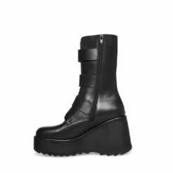 Buy ๐ SteveMadden PRIMROSE BLACK LEATHER โจ 10 Buy ๐ SteveMadden PRIMROSE BLACK LEATHER โจ -Steve Madden Sales Store STEVEMADDEN SHOES BUCKLE BOOT BLACK INSIDE