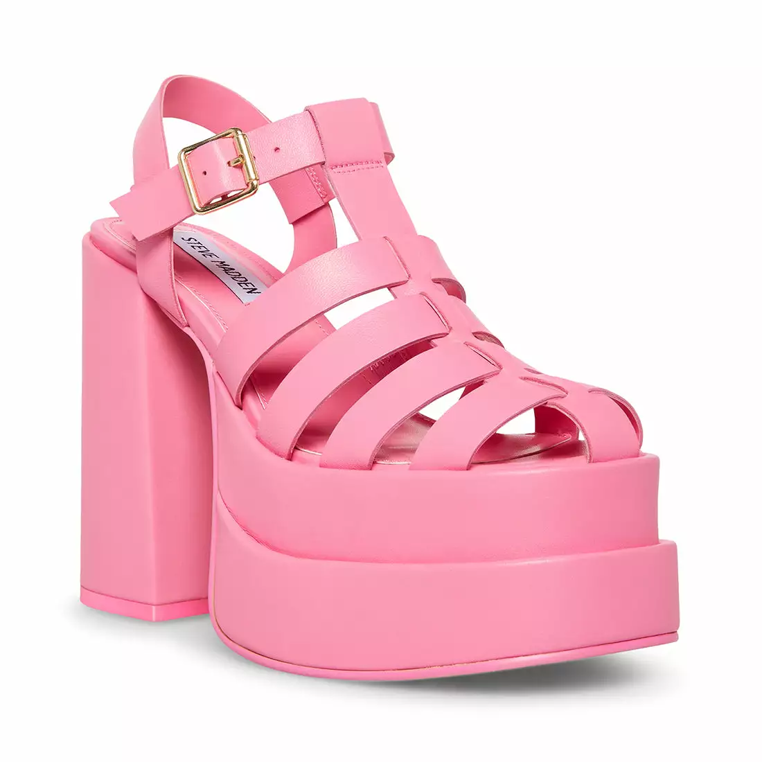 Best Sale ✔️ SteveMadden CARLITA PINK LEATHER ❤️ 4 Best Sale ✔️ SteveMadden CARLITA PINK LEATHER ❤️ - Image 2