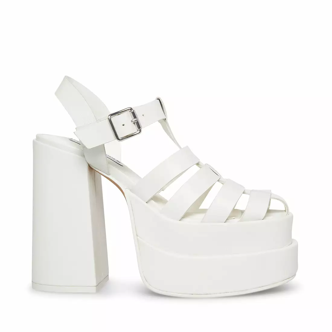 Brand new ๐ SteveMadden CARLITA WHITE LEATHER ๐ 3 Brand new ๐ SteveMadden CARLITA WHITE LEATHER ๐