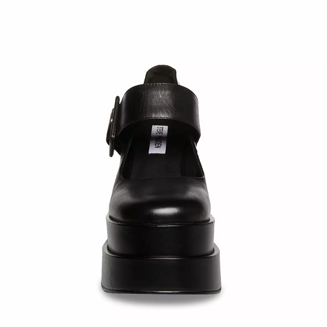 New ๐ฏ SteveMadden CARLY BLACK LEATHER ๐ฏ 5 New ๐ฏ SteveMadden CARLY BLACK LEATHER ๐ฏ - Image 3