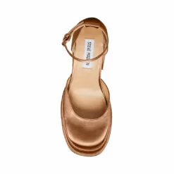 Outlet 🎁 SteveMadden CHARLIZE BLUSH SATIN 🧨 -Steve Madden Sales Store STEVEMADDEN SHOES CHARLIZE BLUSH SATIN TOP