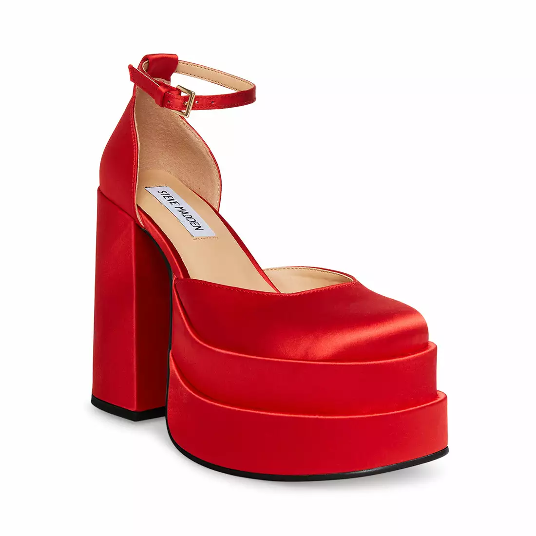 Deals ๐ฏ SteveMadden CHARLIZE RED SATIN ๐ 4 Deals ๐ฏ SteveMadden CHARLIZE RED SATIN ๐ - Image 2
