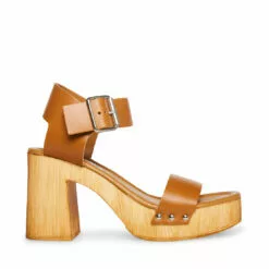 Best deal 👏 SteveMadden COLADA MULTI 🎁 15 Best deal 👏 SteveMadden COLADA MULTI 🎁 -Steve Madden Sales Store STEVEMADDEN SHOES COLADA TAN LEATHER SIDE 2