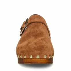 Wholesale 🔥 SteveMadden DANA COGNAC SUEDE 😍 -Steve Madden Sales Store STEVEMADDEN SHOES DANA COGNAC SUEDE FRONT