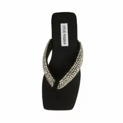 Hot Sale 😀 SteveMadden DIVA BLACK MULTI 🧨 -Steve Madden Sales Store STEVEMADDEN SHOES DIVA BLACK MULTI TOP
