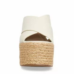 Wholesale ❤️ SteveMadden ELZIE WHITE 🔔 -Steve Madden Sales Store STEVEMADDEN SHOES ELZIE WHITE FRONT