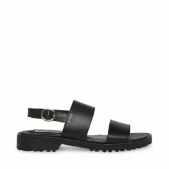 New 🔔 STEVEMADDEN HAVANNA BLACK LEATHER ⌛