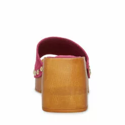 Wholesale ⌛ SteveMadden IZZY PINK SUEDE ✨ -Steve Madden Sales Store STEVEMADDEN SHOES IZZY PINK SUEDE BACK