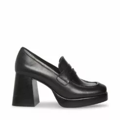 Best reviews of ⭐ SteveMadden MARLA BLACK LEATHER ⭐ -Steve Madden Sales Store STEVEMADDEN SHOES MARLA BLACK LEATHER SIDE 1