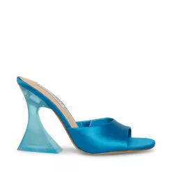Promo ✔️ SteveMadden MOLLY TURQUOISE 🛒 15 Promo ✔️ SteveMadden MOLLY TURQUOISE 🛒 -Steve Madden Sales Store STEVEMADDEN SHOES MOLLY TURQUOISE SIDE 1
