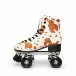 Best Sale 👍 SteveMadden SK8R COW PRINT 💯 -Steve Madden Sales Store STEVEMADDEN SHOES SK8R BROWN TAN INSIDE