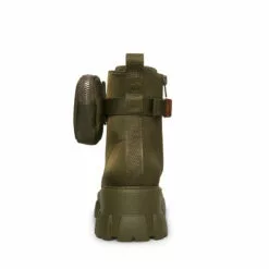 Outlet 🔥 SteveMadden THORA-P OLIVE 🎁 -Steve Madden Sales Store STEVEMADDEN SHOES THORA P OLIVE BACK