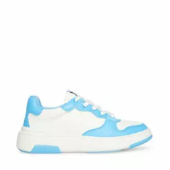 Flash Sale 👍 SteveMadden TRISTINA WHITE 🤩 15 Flash Sale 👍 SteveMadden TRISTINA WHITE 🤩 -Steve Madden Sales Store STEVEMADDEN SHOES TRISTINA BLUE WHITE SIDE