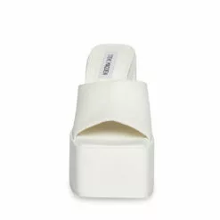 Budget ๐ SteveMadden TRIXIE WHITE LEATHER โค๏ธ 18 Budget ๐ SteveMadden TRIXIE WHITE LEATHER โค๏ธ -Steve Madden Sales Store STEVEMADDEN SHOES TRIXIE WHITE LEATHER FRONT