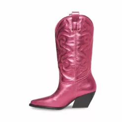 Hot Sale 😍 SteveMadden WEST PINK METALLIC ❤️ -Steve Madden Sales Store STEVEMADDEN SHOES WEST PINK METALLIC INSIDE