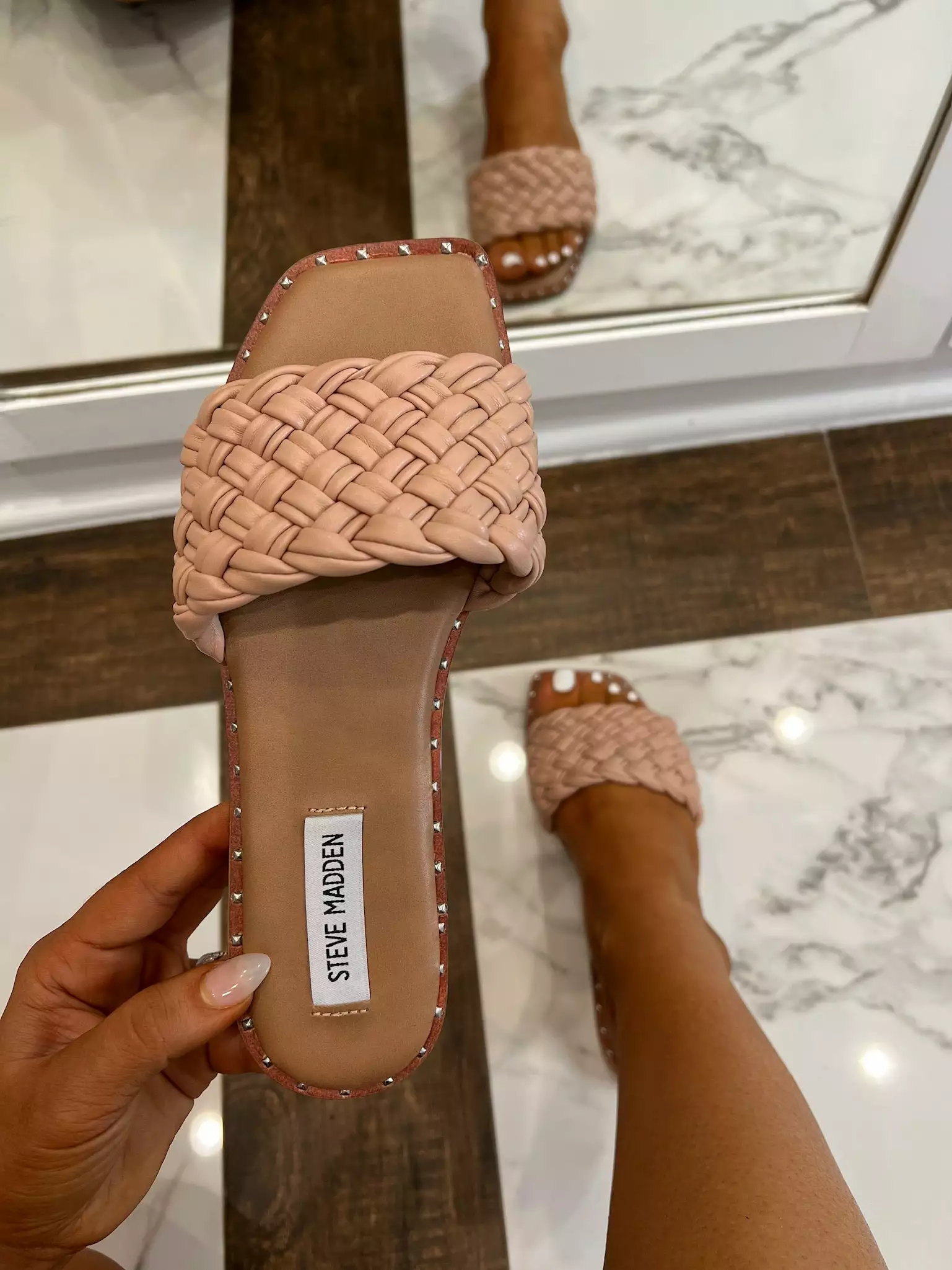 Best Sale ๐ SteveMadden SANTINA NATURAL โ 9 Best Sale ๐ SteveMadden SANTINA NATURAL โ - Image 7